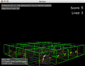 Quad Tree and Debug Screen Shot